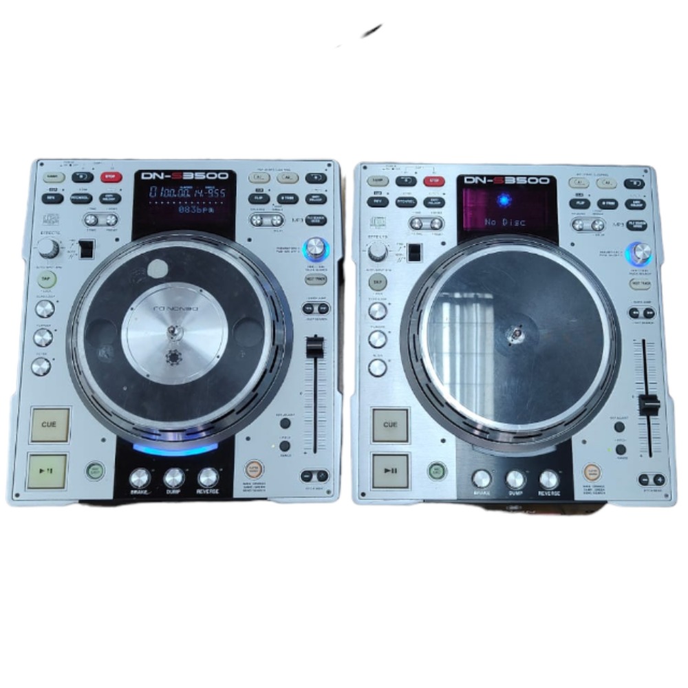 Pre-owned DENON Pair DN-S3500 CDJ Turntable Direct Drive *SALE